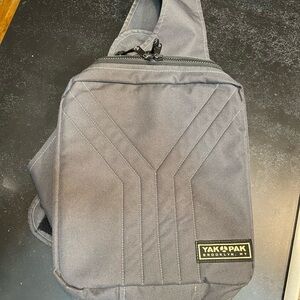 Vexed Generation Yak Pak Grey 90s Sling DJ Crossbody for Men